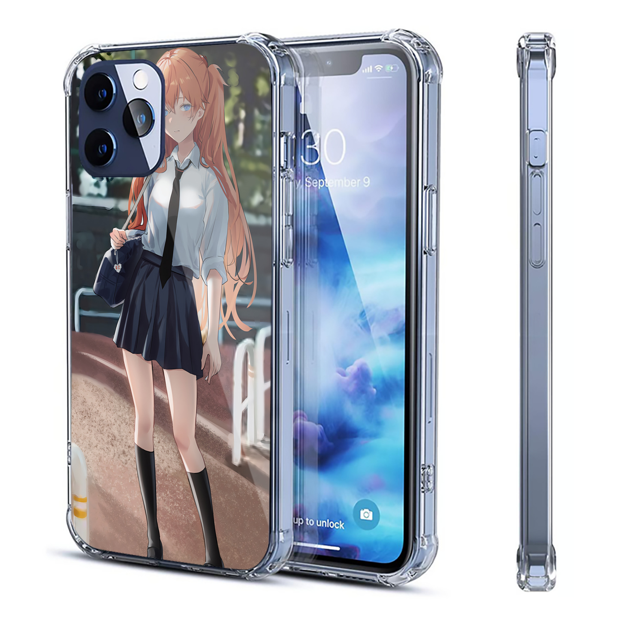（画像用） EVA 新世紀エヴァンゲリオン 【iPhone 12シリーズ対応】透明スマホケース（クリアソフトケース）